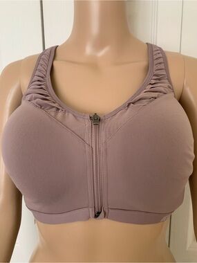 Victoria's Secret Knockout Sports Bra 36DDD Max Support Wired Padded Front Close